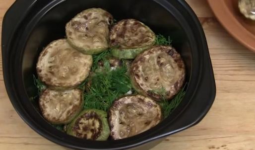 жареные кабачки на зиму