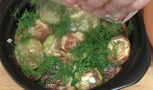 жареные кабачки на зиму