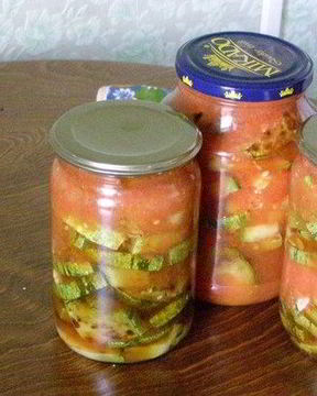 Жареные кабачки с чесноком на зиму