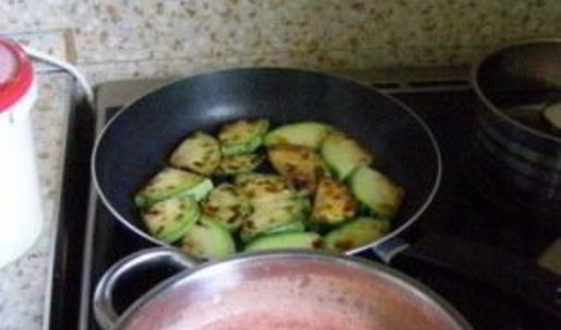 жареные кабачки с чесноком на зиму