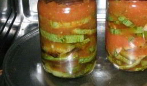 жареные кабачки с чесноком на зиму