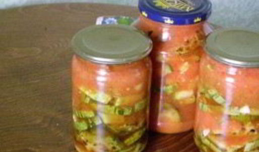 жареные кабачки с чесноком на зиму