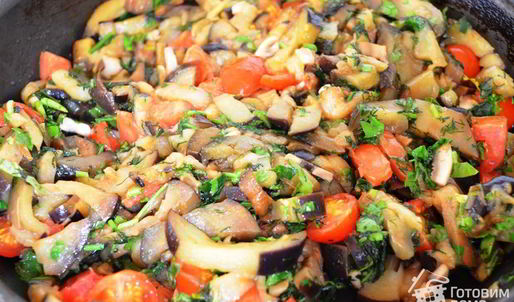 баклажанововый кугель