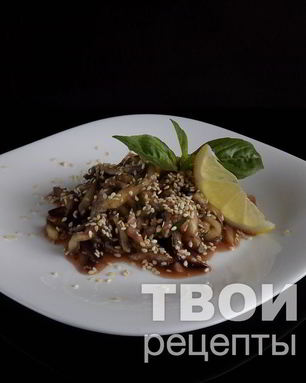 Баклажаны по-корейски на пару