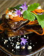 Баклажаны с морковкой по-корейски