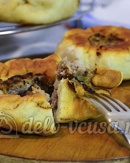 Рецепт беляшей с мясом