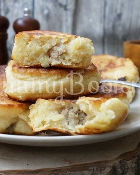 Ленивые беляши на кефире