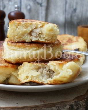 Ленивые беляши на кефире