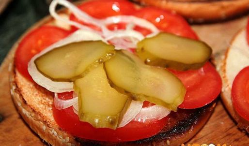 американский бургер