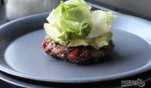 бургер без булочки