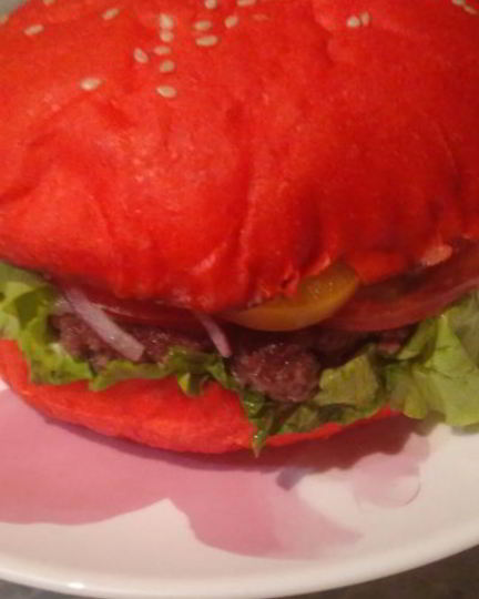 Рецепт бургера бык с говядиной и сальсой