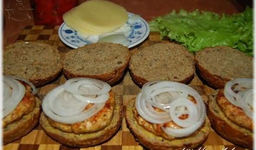 бургер из индейки