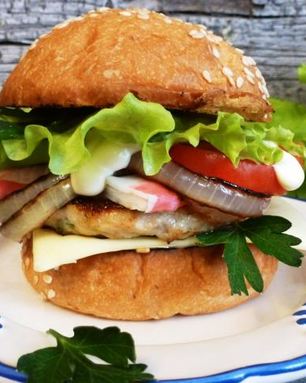 Бургер Крабовый Луи