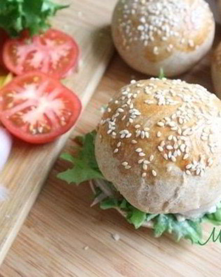 Рецепт бургера с креветками и голубым сыром