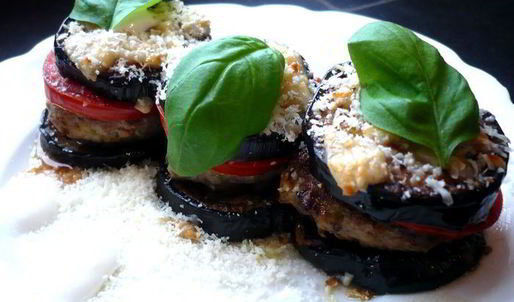 бургеры с баклажанами