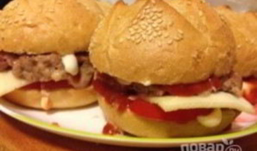 быстрый гамбургер
