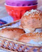 Домашние булочки для гамбургеров