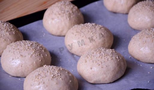 домашние булочки для гамбургеров