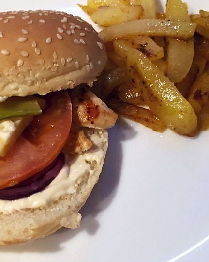 Рецепт домашних бургеров