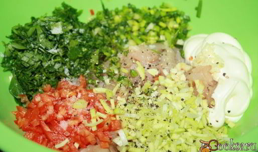 домашние чикенбургеры