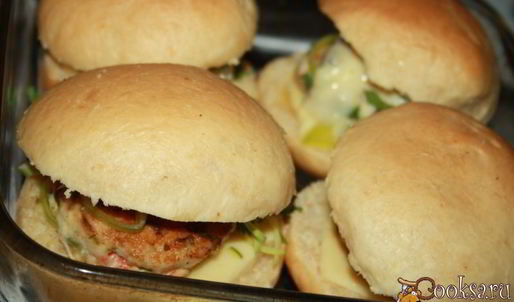 домашние чикенбургеры