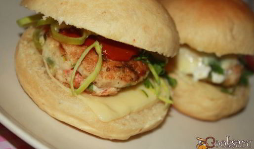 домашние чикенбургеры