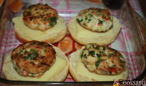 домашние чикенбургеры