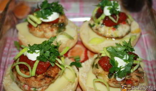 домашние чикенбургеры