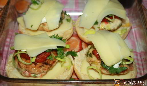 домашние чикенбургеры