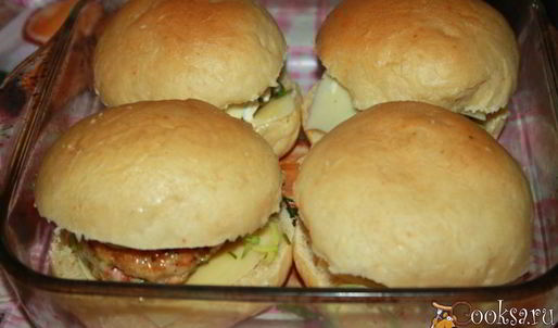 домашние чикенбургеры