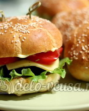 Домашний гамбургер
