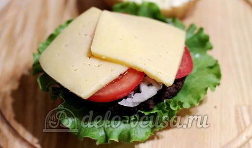 домашний гамбургер