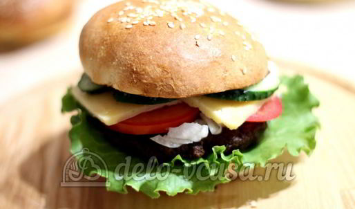домашний гамбургер