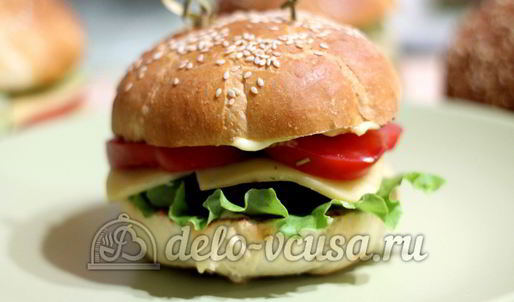 домашний гамбургер