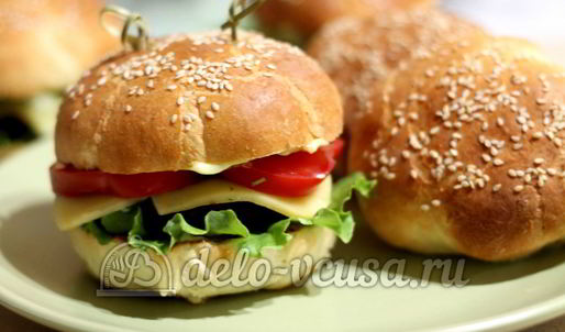 домашний гамбургер