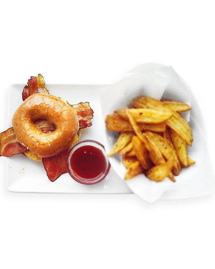 Рецепт доната-бургера