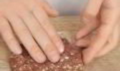 гамбургер с картошкой