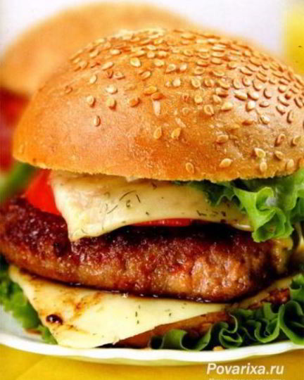 Рецепт гамбургера тэйсти
