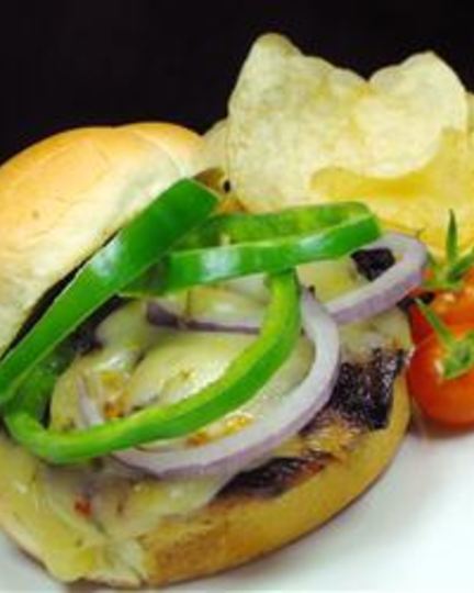 Рецепт гамбургеров с грибами и сыром