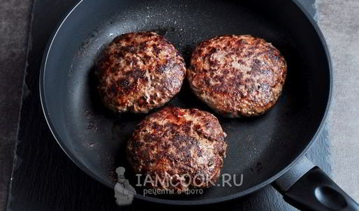 котлеты для гамбургера