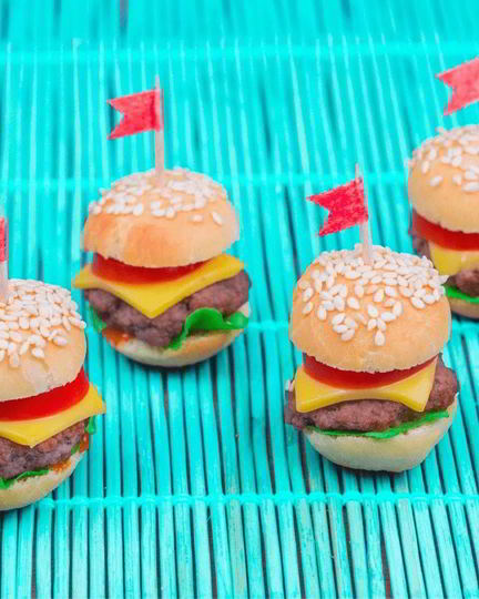 Рецепт мини-бургеров