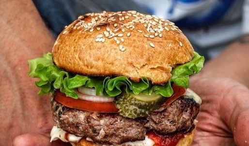 настоящий домашний бургер