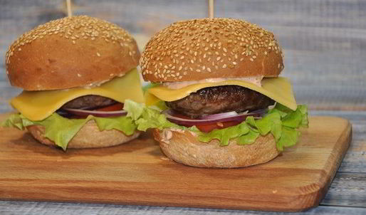 новогодние бургеры