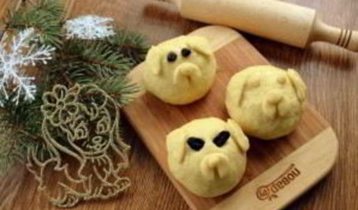 новогодний бургер