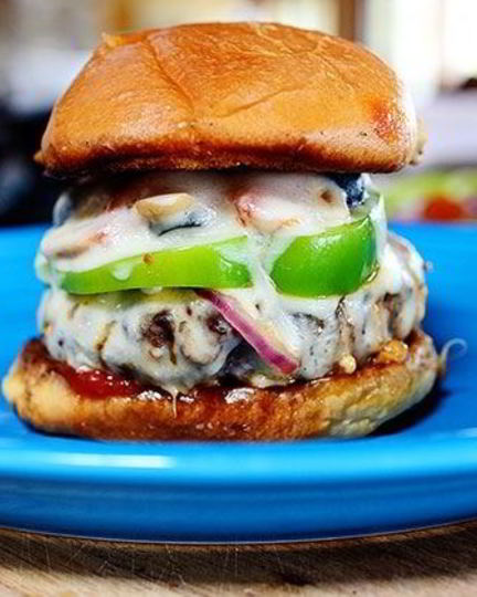 Рецепт пиццы-бургера