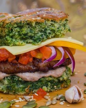 Средиземноморский бургер