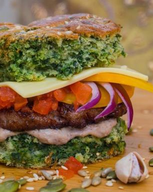 Средиземноморский бургер