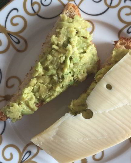 Рецепт бутерброда с авокадо