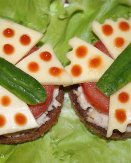 Рецепт бутерброда с куриной начинкой