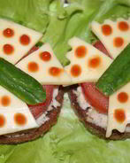 Бутерброд с куриной начинкой